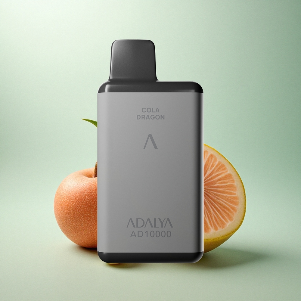 Adalya AD 10000 Hawaii Sandblæst Gummi 650 mAh