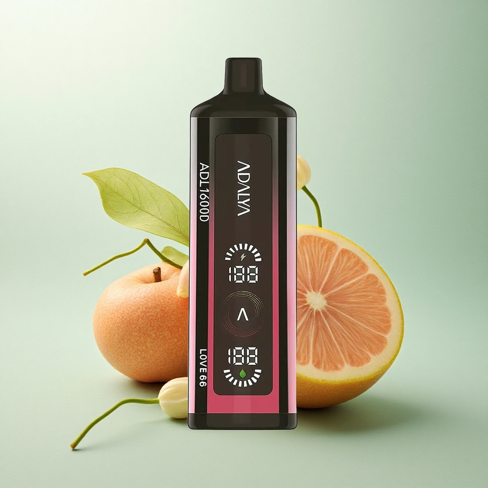 Adalya ADL 16000 PRO Elsk 66 Stålrør 25ml 1000 mAh