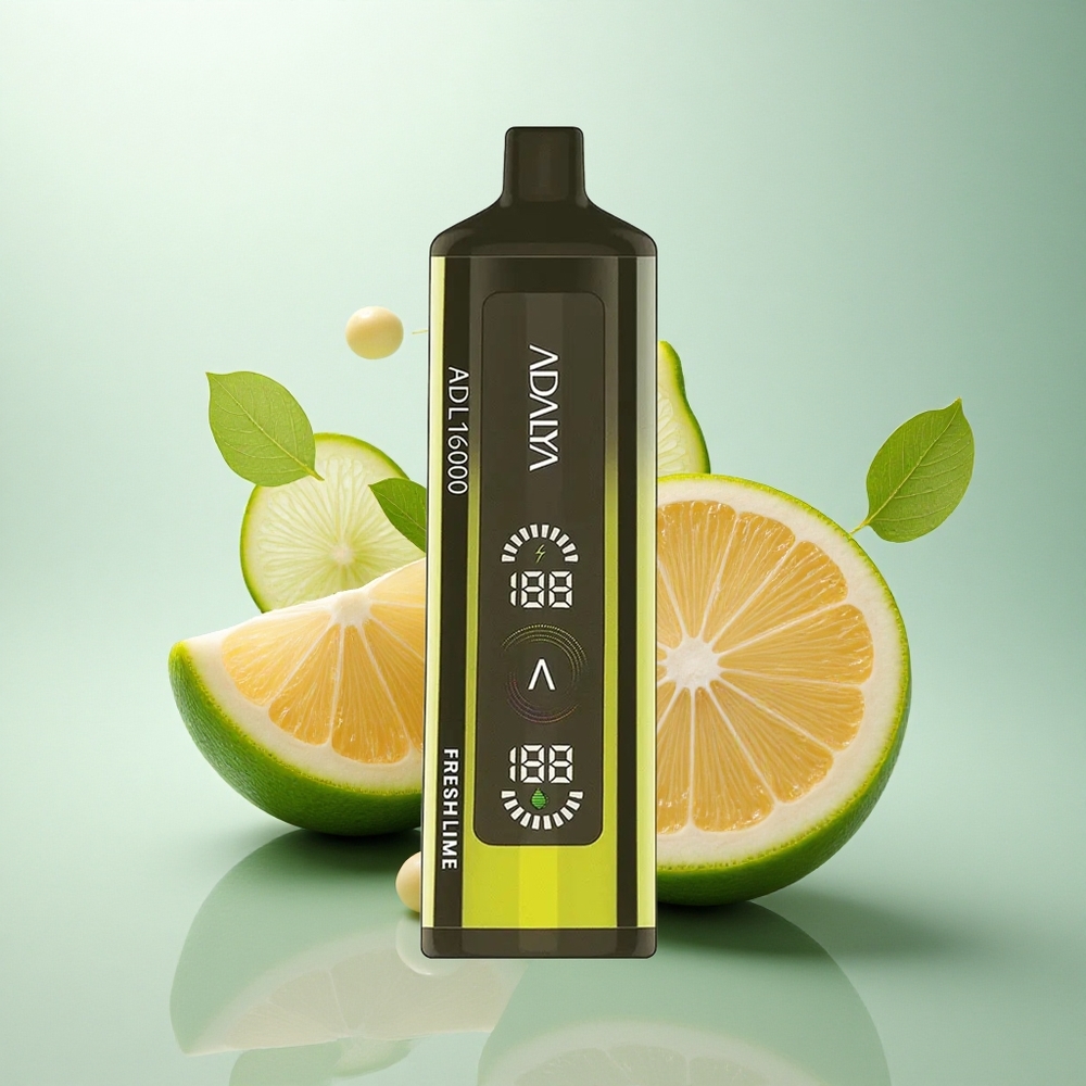 Adalya ADL 16000 PRO Frisk Lime Smart Mesh Coil USB-C
