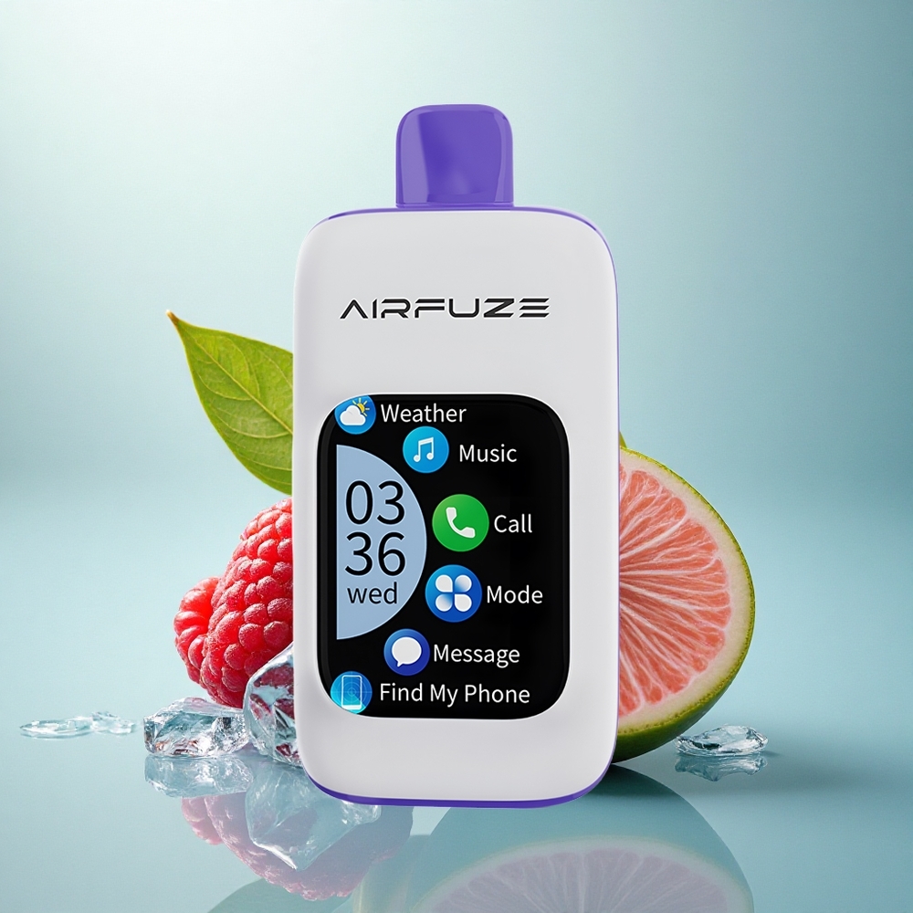 AirFuze Smart 30000 Blå Bringebær Is 5% Nikotin 900mAh