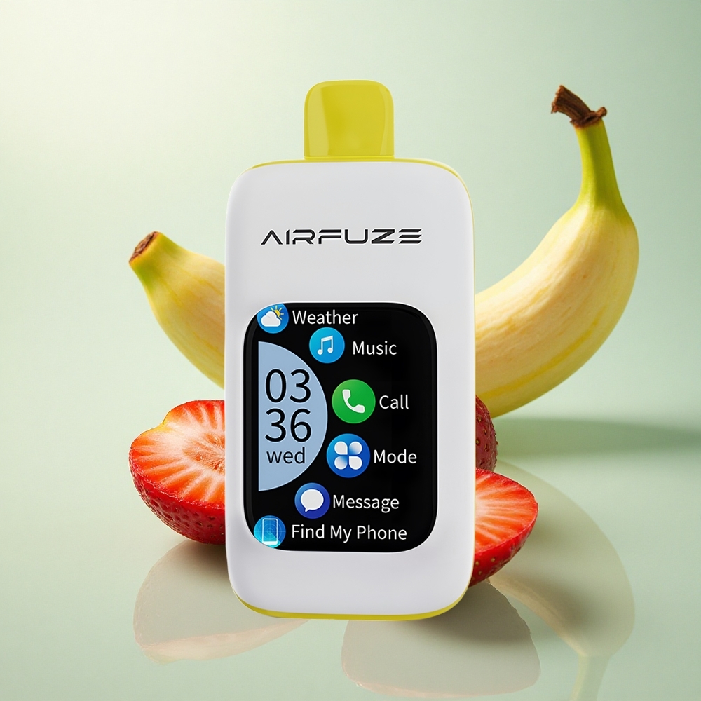AirFuze Smart 30000 Jordbær Banan 5% Nikotin 900mAh