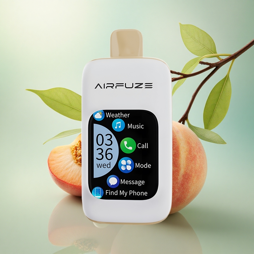 AirFuze Smart 30000 Saftig Fersken 5% Nikotin 900mAh