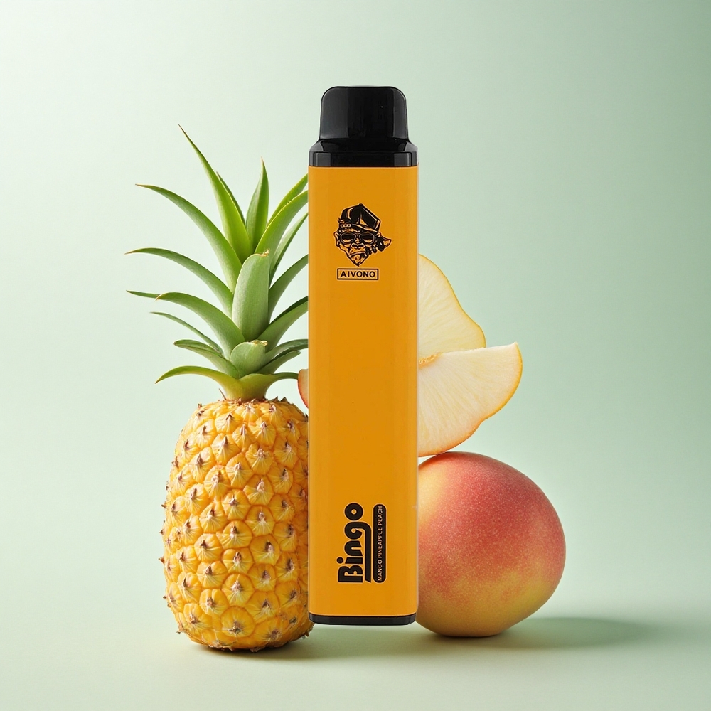 Aivono Aim Bingo 4000 Wango Ananas Fersken 1000mAh 10mL 5% nikotin