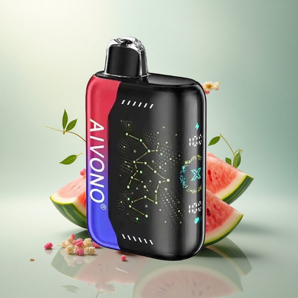 Aivono Aim Boom 25000 Isjetet Vannmelon Kirsebær 0% Nikotin 650mAh