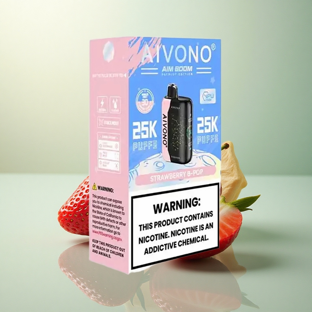 Aivono Aim Boom 25000 Jordbær B Pop 650mAh