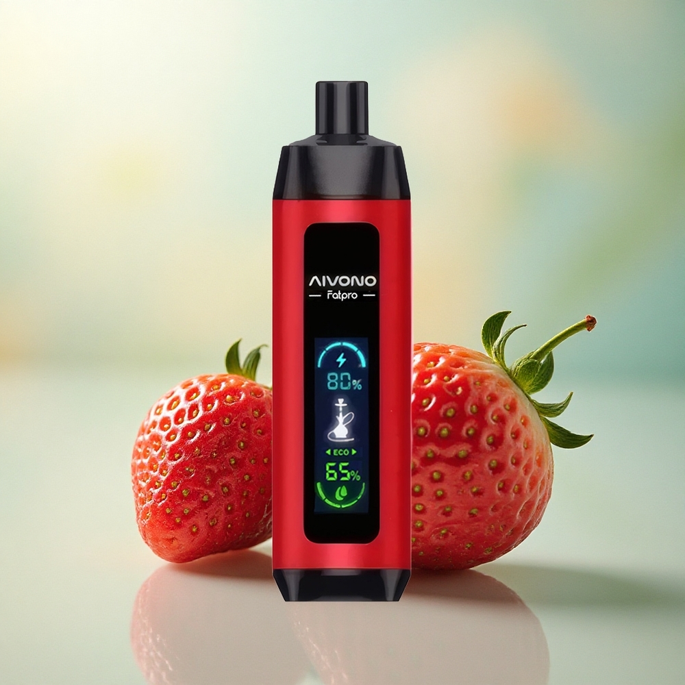 Aivono Aim Fatpro 22000 Jordbær Punch 5% Nikotin 600mAh