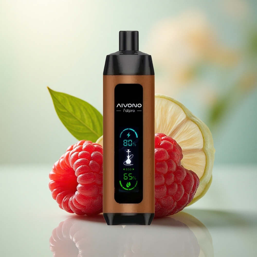 Aivono Aim Fatpro 22000 Kirsebær Bringebær med 5% Nikotin og 600mAh