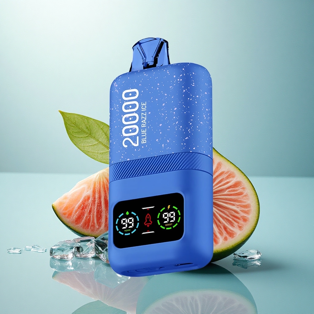 Aivono Aim Magic 20000 Blå Bringebær Is med 5% nikotin og 600mAh