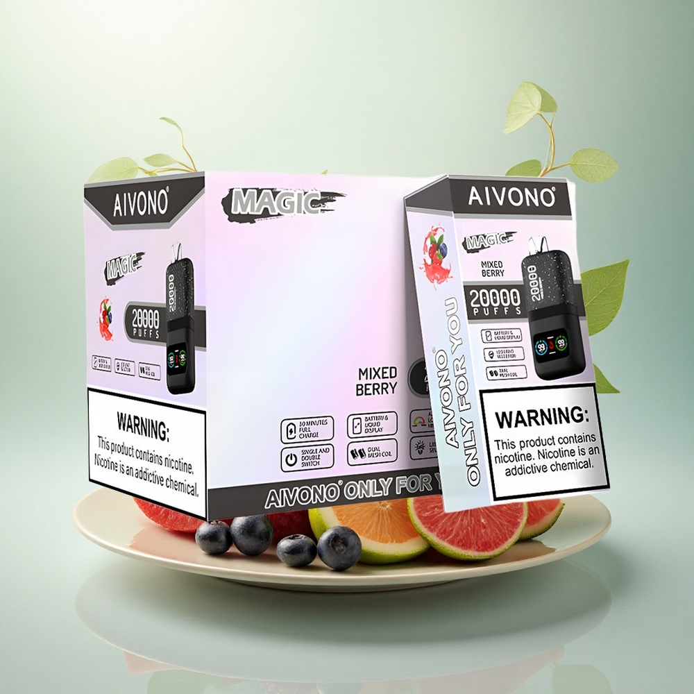 Aivono Aim Magic 20000 Blandet Bær med 5% Nikotin og 600mAh