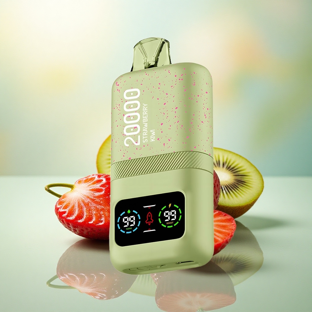 Aivono Aim Magic 20000 Jordbær Kiwi Dual Mesh LCD 600mAh