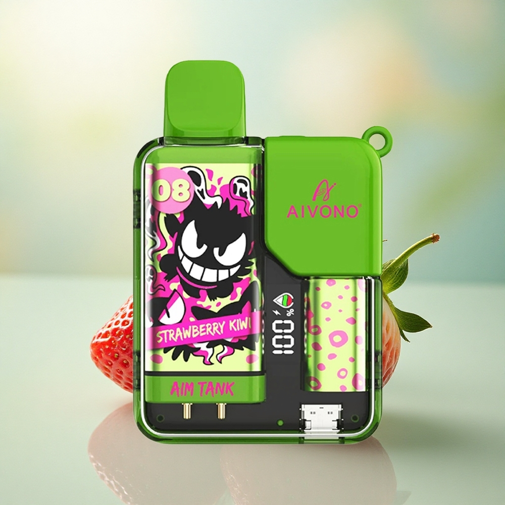 Aivono Aim Tank 9500 Jordbær Liwi 650mAh 0% nikotin