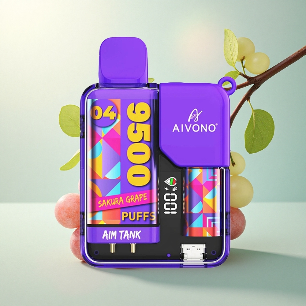 Aivono Aim Tank 9500 Sakura Drue 650mAh 1.2ohm Mesh