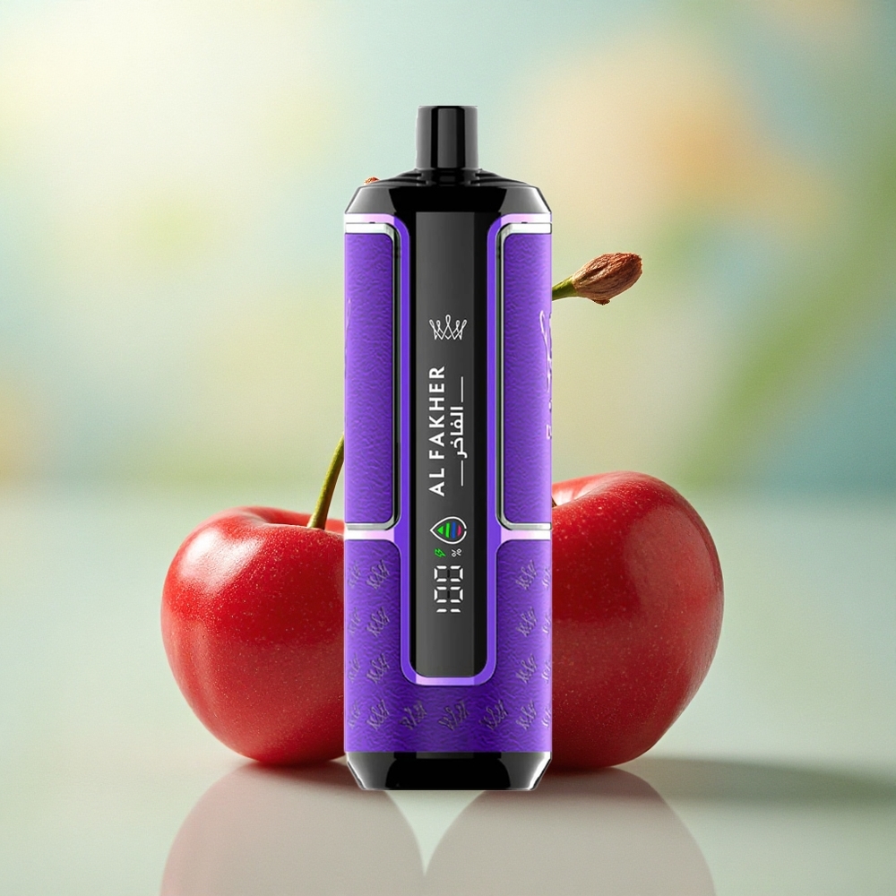 Al Fakher Crown Bar 15K Hypermax Kirsebær Fest 22ml 600mAh