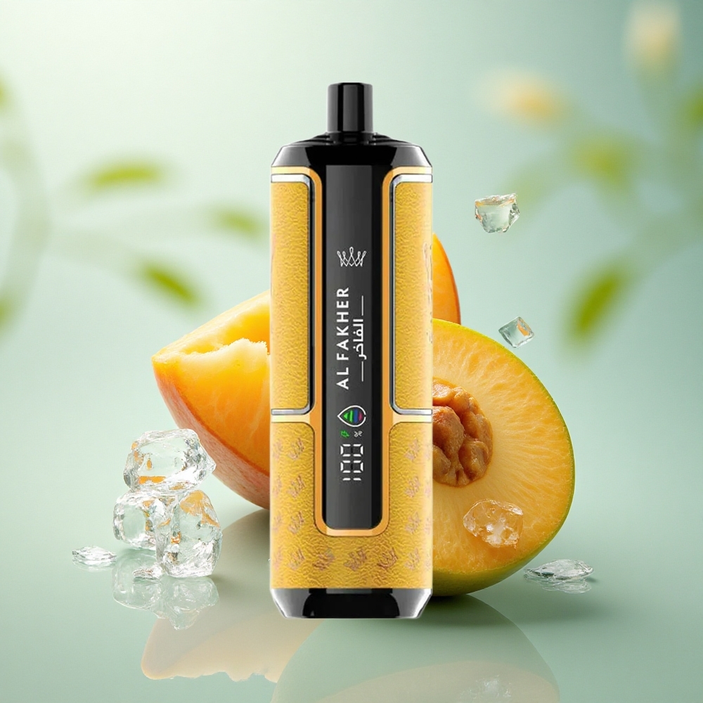 Al Fakher Crown Bar 15K Hypermax Mango Is med 600mAh og 6mg nikotin