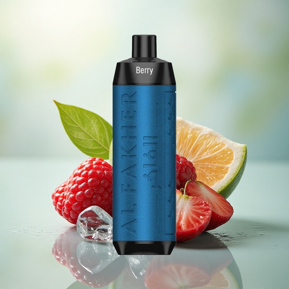 Al Fakher Crown Bar 8000 Crystal Bær Is 600mAh 18ml Nikotin