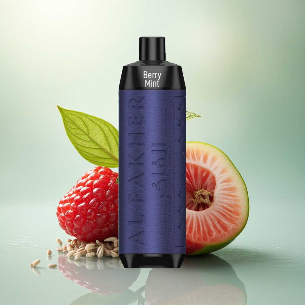 Al Fakher Crown Bar 8000 Crystal Bær Mynte 600mAh 5mg Nikotin