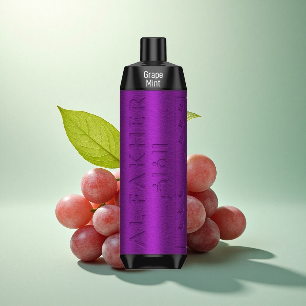 Al Fakher Crown Bar 8000 Crystal Drue Mynte 600mAh 18ml Nikotin