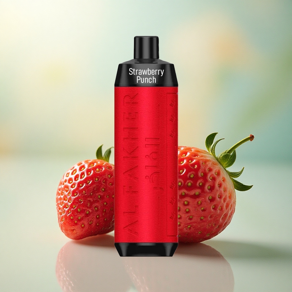 Al Fakher Crown Bar 8000 Crystal Jordbær Punch 600mAh 18ml Nikotin