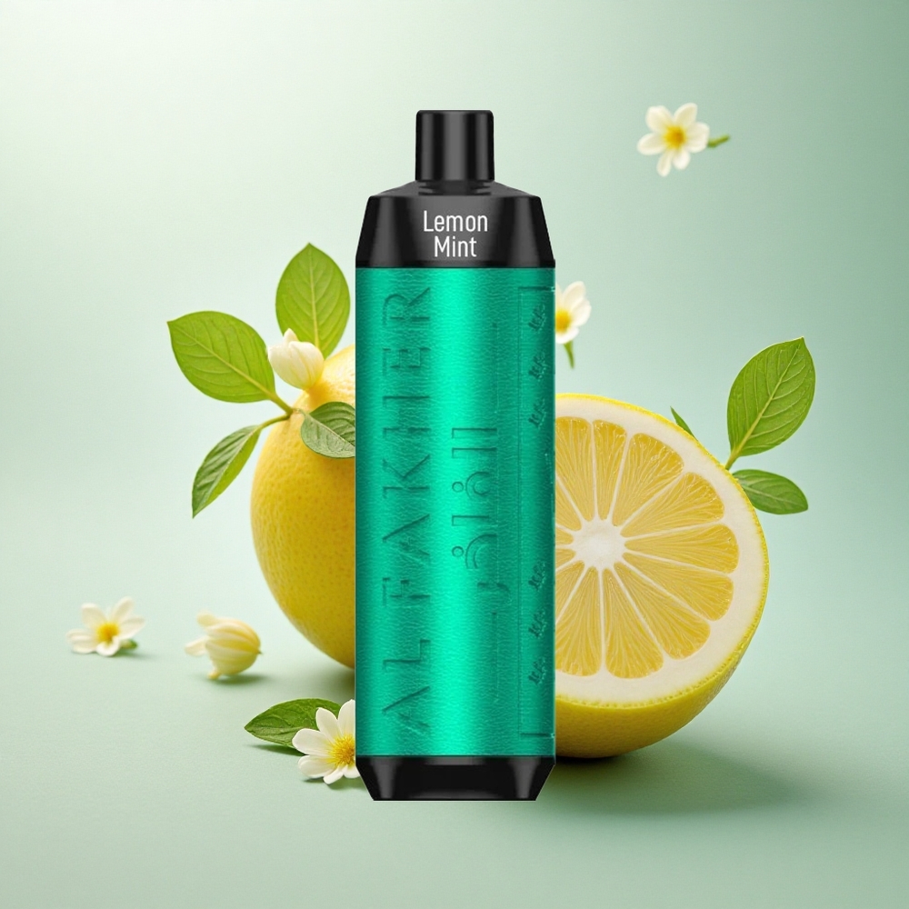 Al Fakher Crown Bar 8000 Crystal Sitron Mynte 600mAh 18ml Nikotin 5mg